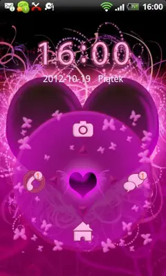 GO Locker Themes Hearts android App screenshot 3